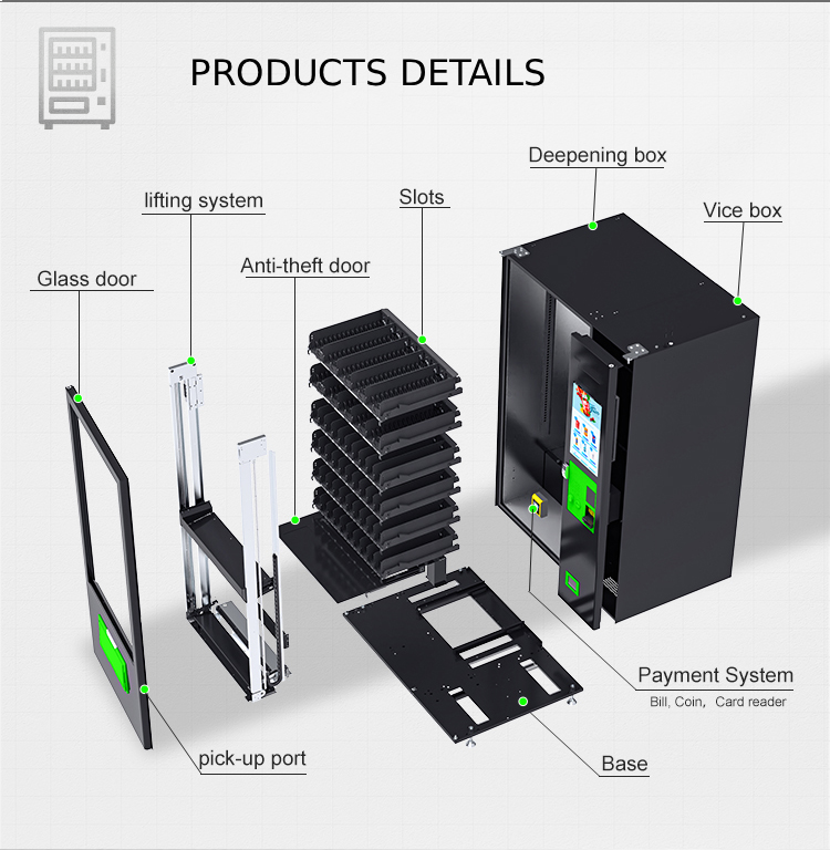 MKAYN Elevator Vending Machine