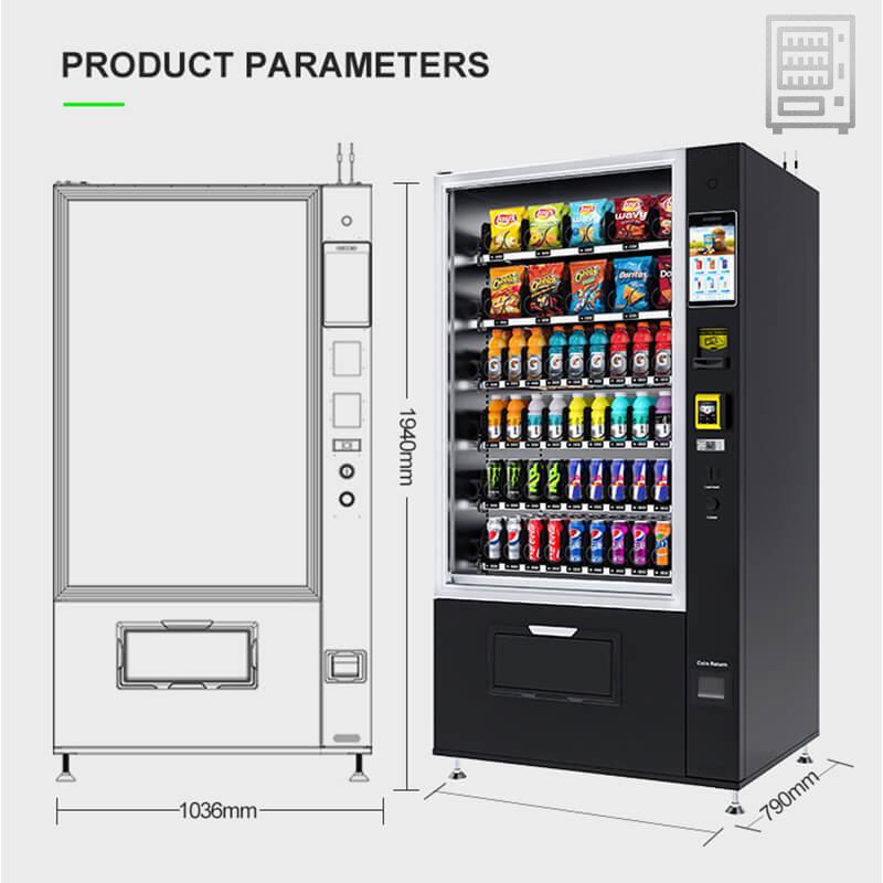 MKAYN SMALL Snack & Drink Vending Machine